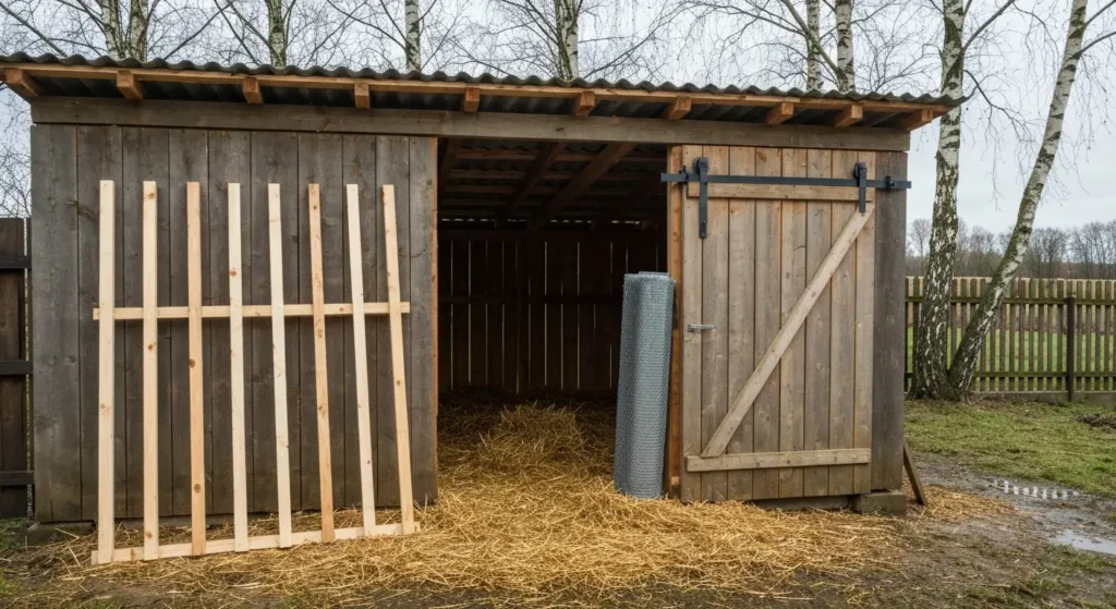 Adaptacja szopy na kurnik – ocena budynku i kolejność prac