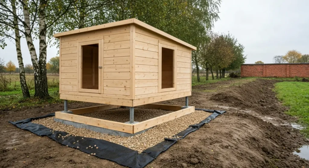 Fundament pod kurnik – wybór konstrukcji i zabezpieczenie przed wilgocią