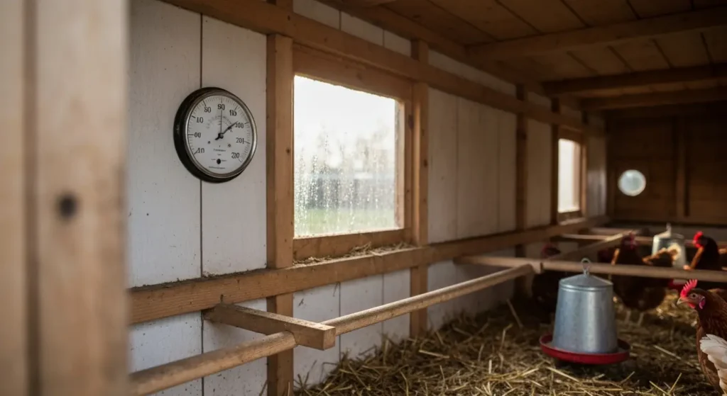 Temperatura w kurniku – zakresy dla niosek, harmonogram pomiarów i reakcja na odchylenia